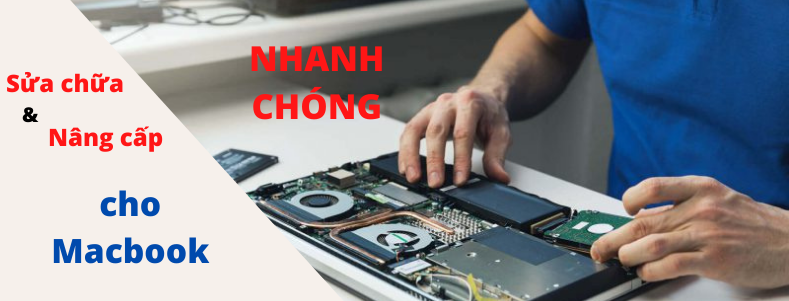 Sửa chữa nâng cấp cho Macbook