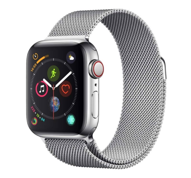 Apple Watch Series 4 Dây Nhôm Bạc